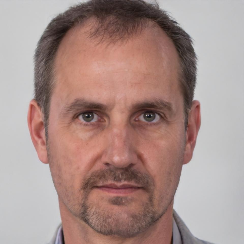 Portrait of derivatives specialist Augustus Fairweather